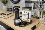 Inflador Pedal Compacto - 100psi - C/ Manometro Valvula Dual - Image 2