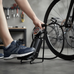 Inflador Pie A Pedal - Manómetro 160 Psi - Válvula Dual - Image 5