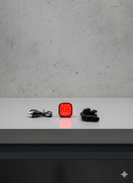 Luz Trasera C/ Sensor-Freno - Bicicleta 300 Lumenes Usb - Image 2