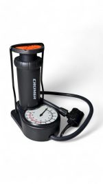 Inflador Pedal Compacto - 100psi - C/ Manometro Valvula Dual - Image 4