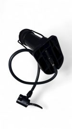 Inflador Pedal Compacto - 100psi - C/ Manometro Valvula Dual - Image 5
