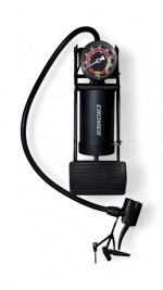 Inflador Pie A Pedal - Manómetro 160 Psi - Válvula Dual - Image 6